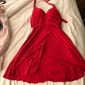 Victoria’s Secret Red Bombshell Bra Dress